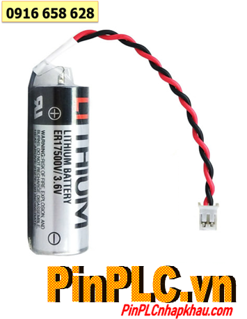 Toshiba ER17500V, Pin nuôi nguồn Toshiba ER17500V Lithium 3.6V A 2700mAh _Xuất xứ NHẬT